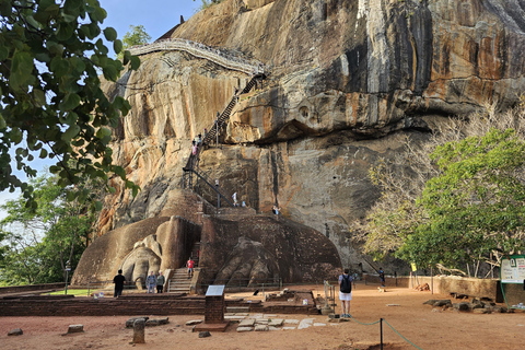 Vanuit Kandy: Dagtrip Sigiriya en Dambulla