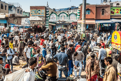 Visite du bidonville d'Old Delhi