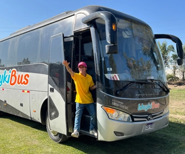 Bus Lima to Huacachina (from: Miraflores) ONE WAY