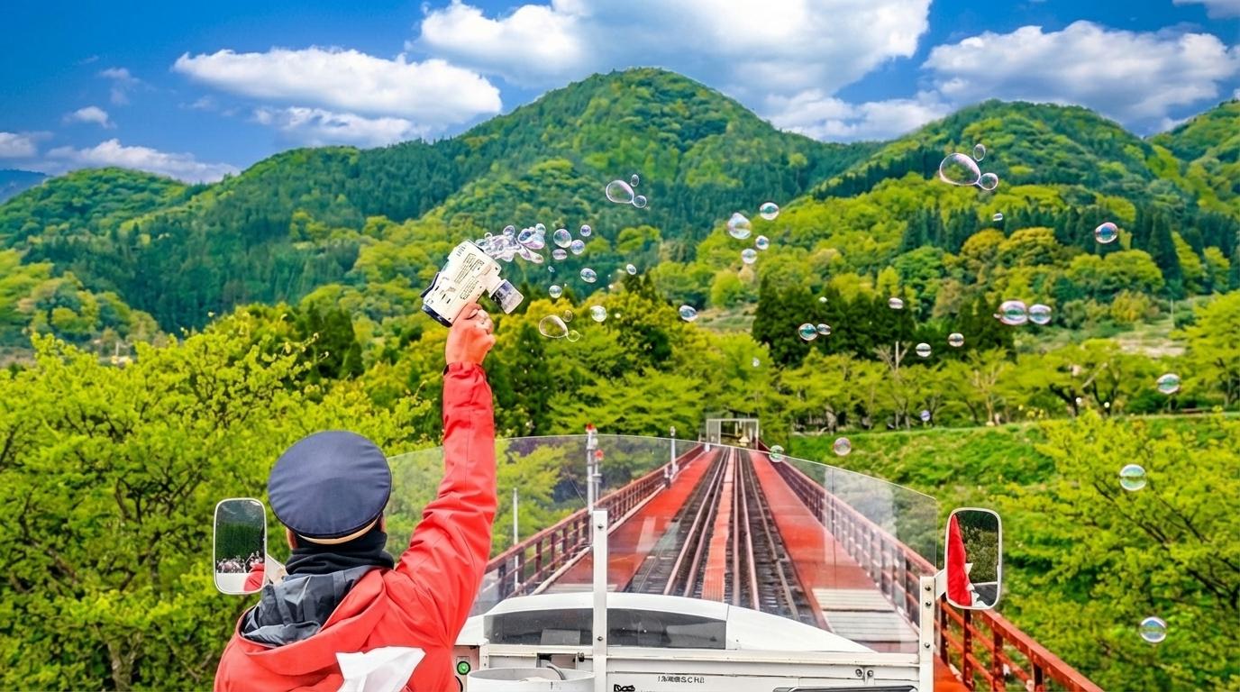 Fukuoka: Takachiho-Schlucht, optionale Bootsfahrt & Vintage-Zug
