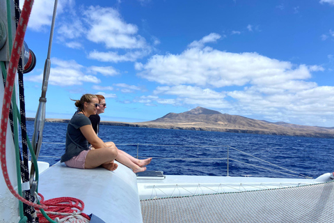 Experiência do pôr do sol em Lanzarote com observação de golfinhos