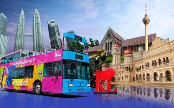 Kuala Lumpur: 24-Stunden Hop-On Hop-Off Tag