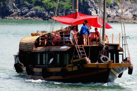 从河内出发：兰哈湾一日游，包含精彩活动从猫巴出发：兰哈湾一日游，包含丰富有趣的活动