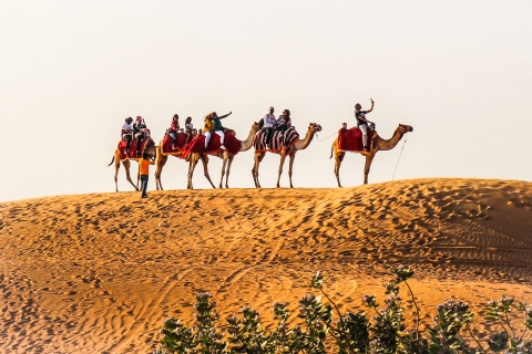 Dubai: Red Dune Safari, Camel Riding, Sandboarding & BBQ Private Red Dunes (4-Hours)
