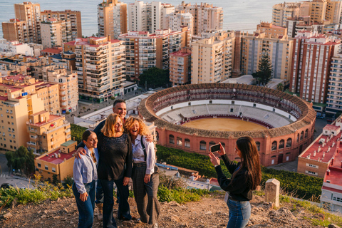 Express tuktuki tour in Malaga: Gibralfaro Viewpoint and Photography