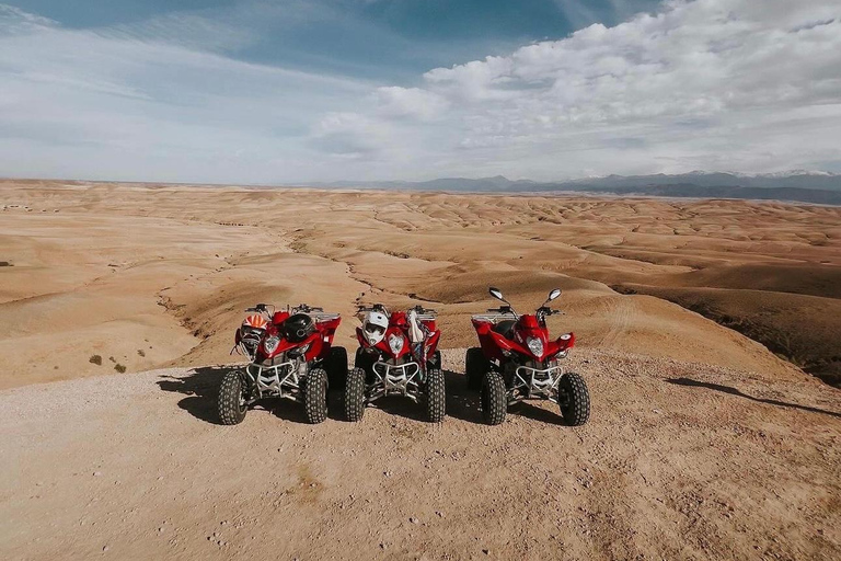 Marrakech: Agafay Desert Quad & Camel Rides with Dinner Show