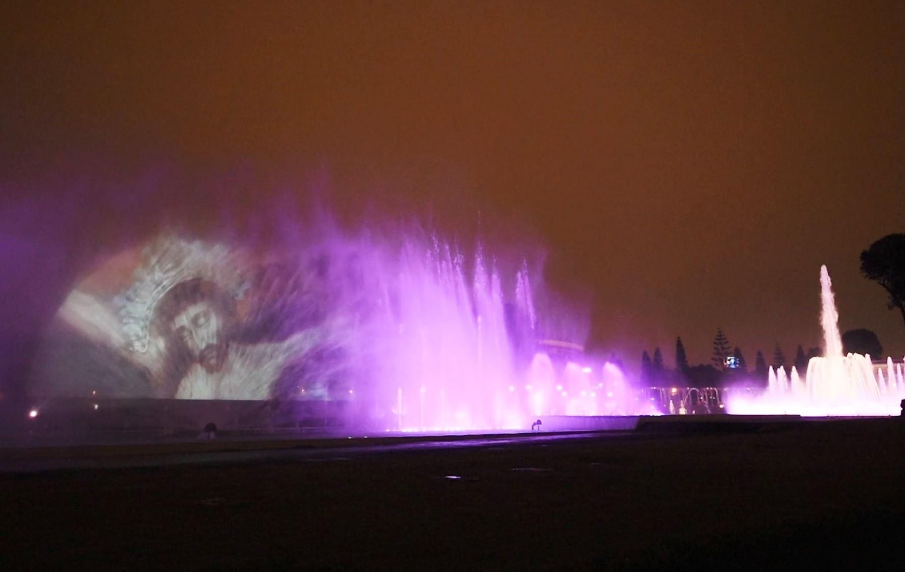 Lima: Besuch der Lichtshow des Circuito Mágico del Agua