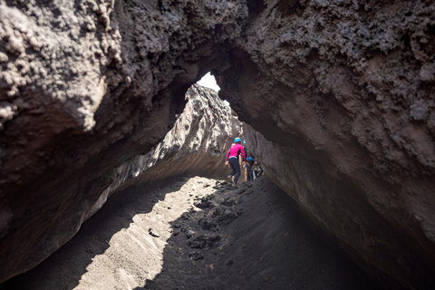 Mount Etna: Guided Volcano Summit Hiking Tour with Cable CarOption Without Hotel Pickup