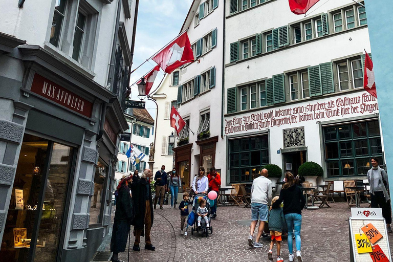 Das Beste von Zürich: Private Tour zu Fuß mit einem EinheimischenPrivate Stadtführung - 5Hr