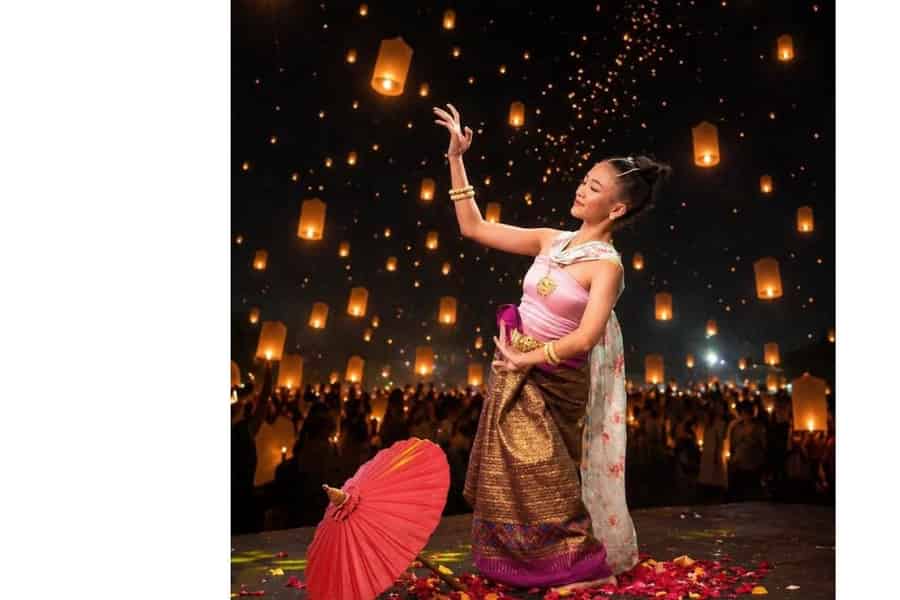 Chiang Mai: Lass Himmelslaternen voller Wünsche in den Himmel steigen. Foto: GetYourGuide Chiang Mai: Lass Himmelslaternen voller Wünsche in den Himmel steigen. Foto: GetYourGuide