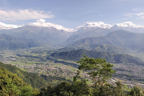 Depuis Pokhara : excursion au coucher du soleil depuis Sarangkot&cours de cuisine à la pizza