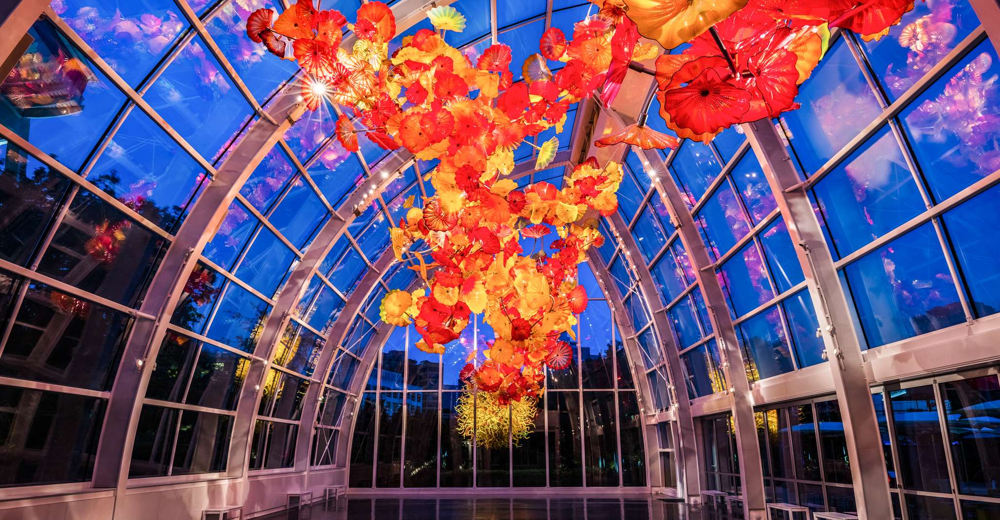 Seattle, Chihuly Garden et billet d'entrée en verre - Hizvo