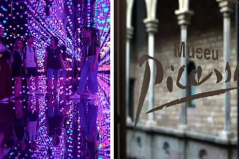 Combo: Picasso Museum tour with Moco Museum ticket in Barcelona