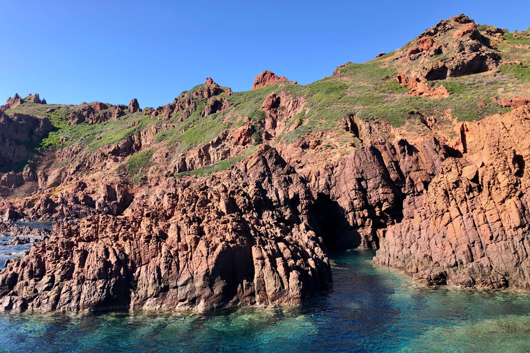 De Sagone/Cargèse: Passeio de barco por Scandola, Piana e Girolata