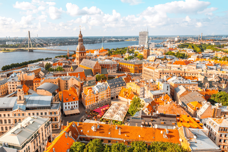 Riga: Tour turístico por el casco antiguo en Electrobús