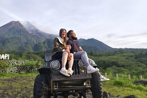 Merapi Jeep Adventure & Prambanan Temple Tour Merapi Jeep Adventure only