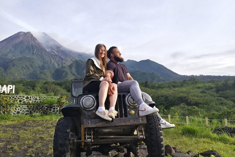 Merapi Jeep Adventure & Prambanan Temple Tour Merapi Jeep Adventure only