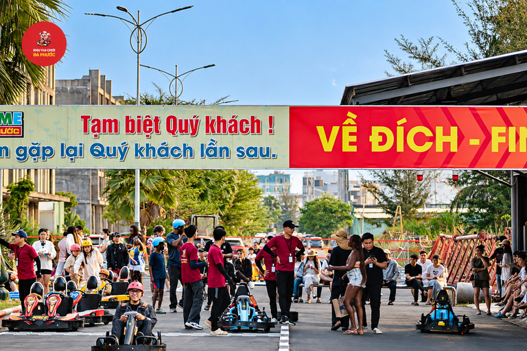Da Phuoc: Go-Kart Racing Experience with Safety Briefing Go-Kart Racing Experience: Double Kart