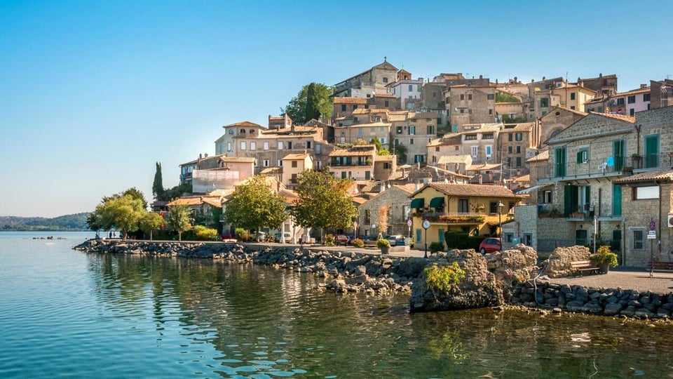 Roma: gita di 1 giorno al Lago di Bracciano con servizio fotografico e aperitivo