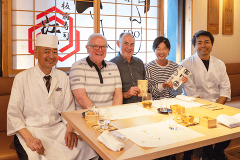 Esperienza professionale di sushi chef a Tokyo