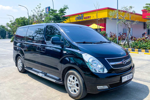 Transporte em táxi privado entre Battambang e Koh Kong