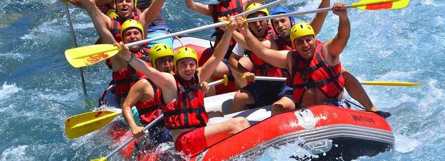 Visite combinée rafting et safari en jeep d'une jounée au départ d'Antalya / Kemer