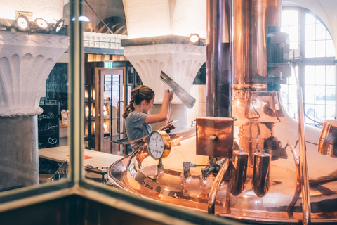 Brewery tour at Paulaner Bräuhaus Munich with beer tasting & snacks