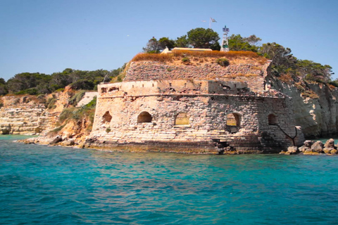 Chania: Souda Bay Pirate Cruise with Swim Stops