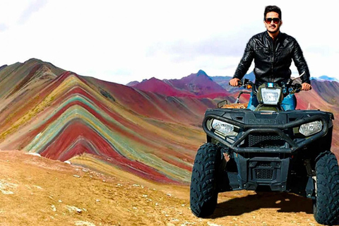 From Cusco: Rainbow Mountain by ATV (Quads) + Meals