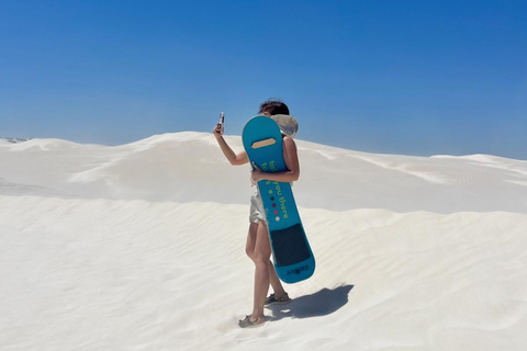 Perth to the Pinnacles with 4WD desert drive & sandboarding