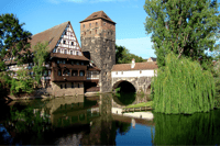 Nürnberg, erste Entdeckungswanderung und Lesetour - Hizvo