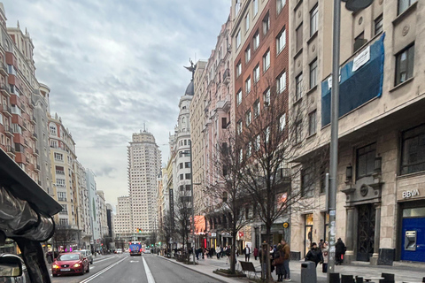 Madrid: Tuk-tuk tour of the historic center and highlights Madrid: 2-hour tuk-tuk tour of the historic center and highlights