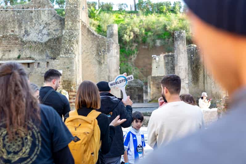 Da Napoli: tour guidato di Ercolano con ingresso prioritario