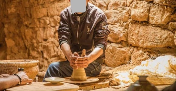 Pottery Workshop, Local Lunch & Houmt Souk small tour