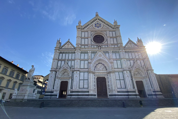 Florencia: Experiencia guiada de 1,5 horas en Santa Croce