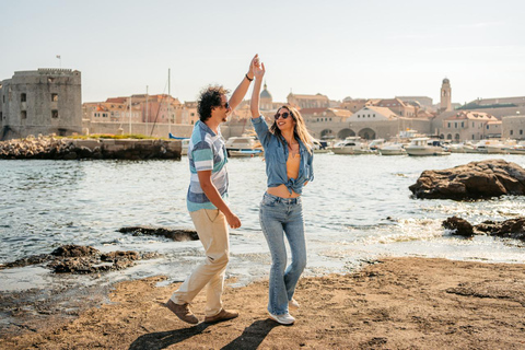 Dubrovnik: Private Old Town & Waterfront Photoshoot Standard: 20 photos | 30 mins