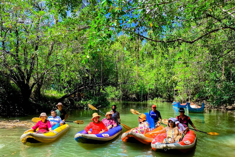 A pequena Amazônia de Khao Lak: Viagem de 1 dia em canoa, trilha e cachoeira