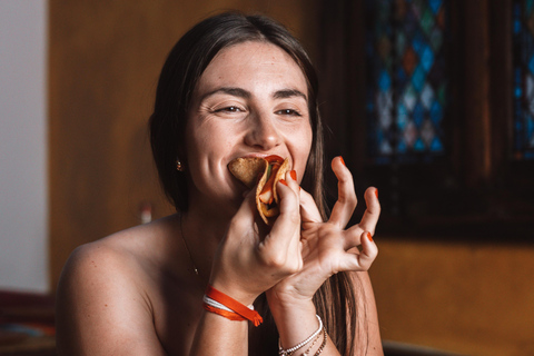 坎昆：无限量塔可午餐与购物体验，全程导览。坎昆无限量塔可午餐与购物体验