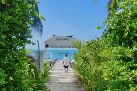 Van Cancun of Riviera Maya: reis naar Isla Contoy en Isla MujeresTour vanuit de hotelzone en het centrum van Cancún