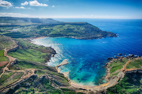 From Sliema: Round Malta Cruise with Lunch and Transfers Including Transportation