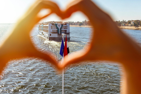 Cairo: 4-Day Nile Cruise to Luxor with Balloon & Flights Standard Cruise Ship - Smart Choice with Full Experience