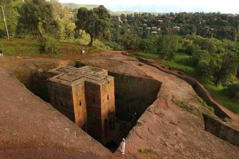 Z Addis Abeby: 3-dniowa wycieczka do wykutych w skale kościołów w Lalibeli