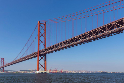 Lissabon: Flodkryssning på Tejo med dubbeldäckare