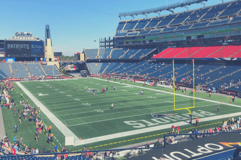 Boston: New England Patriots Football Game Ticket Sideline