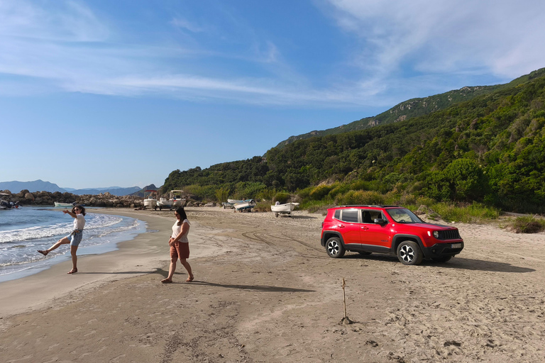 Corfu Cruisers: Off-Road Jeep Ride with Swim & Photo Stops