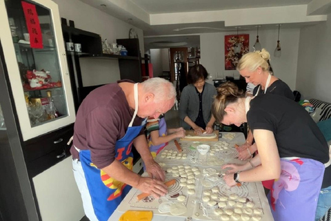 Shanghai: Private Dumpling Cooking &Mahjong w/ Local Grandma Dumpling, Braised Pork Belly, Mahjong with Home Meal