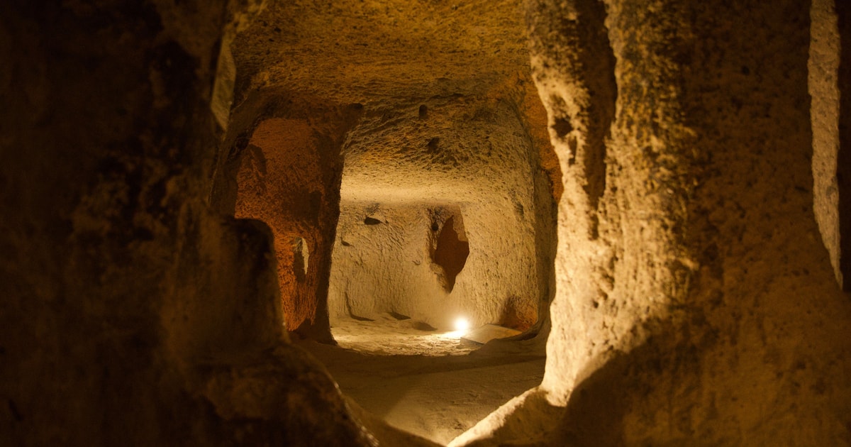 Città sotterranea di Derinkuyu — Cappadocia, Turchia