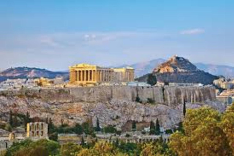 From Piraeus port: transfer to Lycabettus and Acropolis From Piraeus port: transfer to Lycabettus and Acropolis