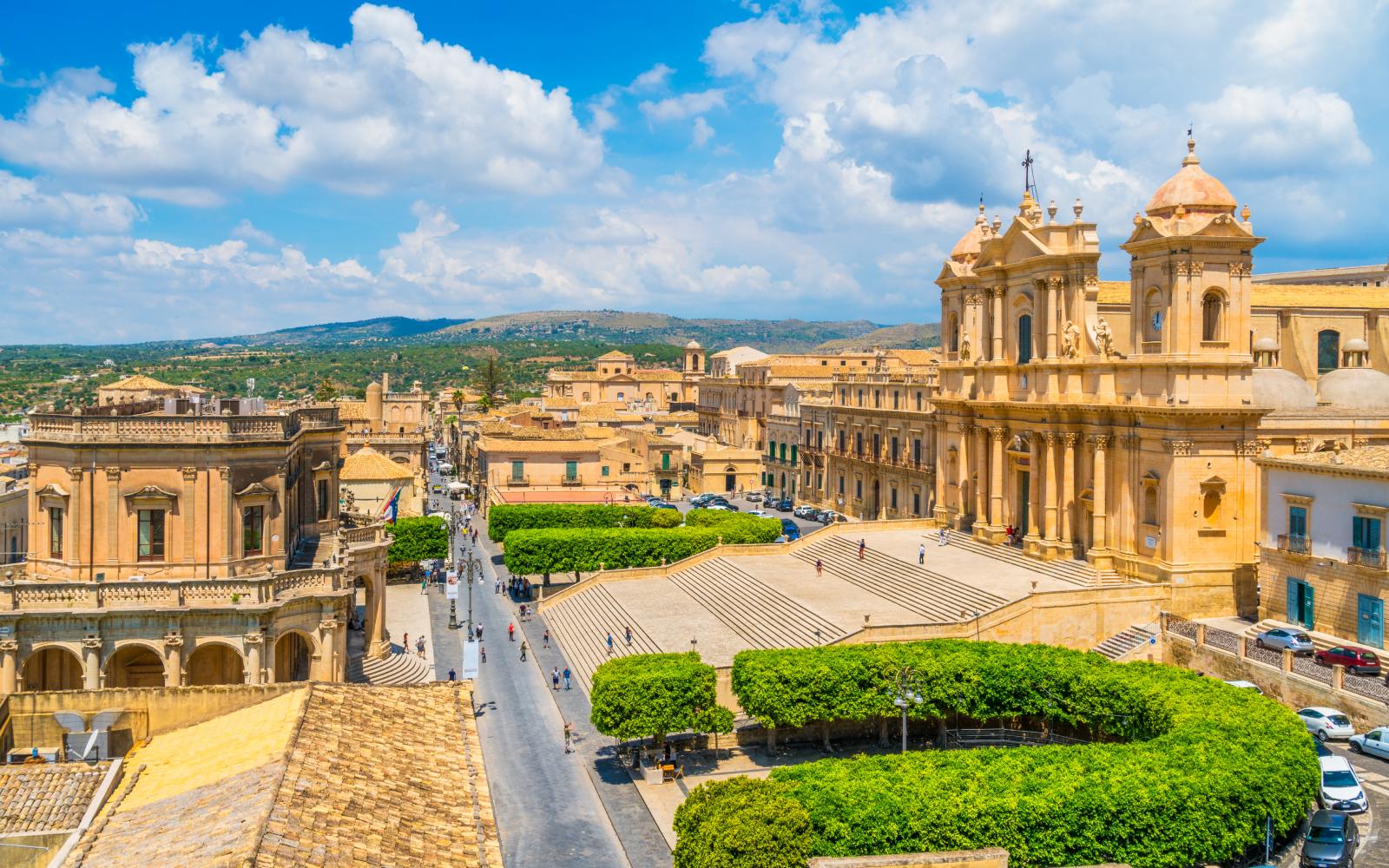 Tour zum sizilianischen Barock: Noto, Modica und Ragusa Ibla ab Syrakus