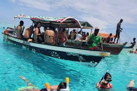Zanzibar: Full-Day Mnemba - Turtle Swim & Sunset Dhow Cruise With Pickup From Nungwi/Kendwa Hotels